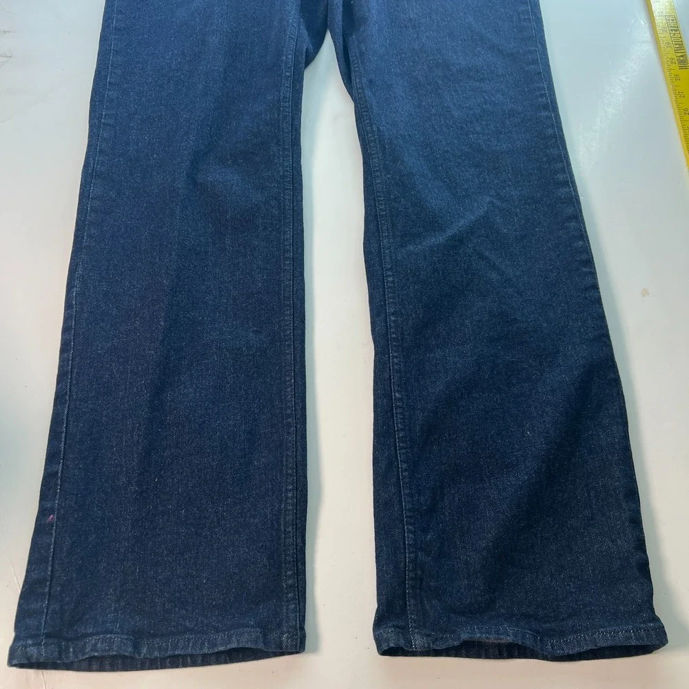 Five Four LA Mens Jeans 36x34 Leonel Relaxed Dark Wash Blue Straight‎ W36 L34